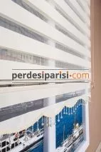 Lüx Ekru Düz Zebra Perde