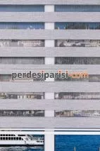 Gri Bambu Zebra Perde