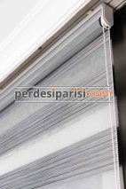 Füme Karartma Plise Zebra Perde