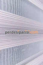 Fiona Vizon Çizgili Bambu Zebra Perde