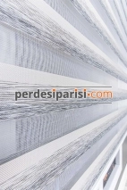 Mabel Vizon Gri Degrade Zebra Perde