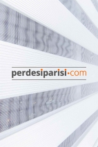Ekru Micro Plise Zebra Perde