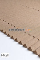 Plicell Kese Kağıdı Kırçıllı Plise Perde