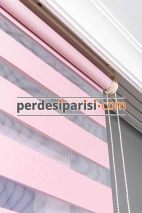 Mat Pudra Düz Zebra Perde